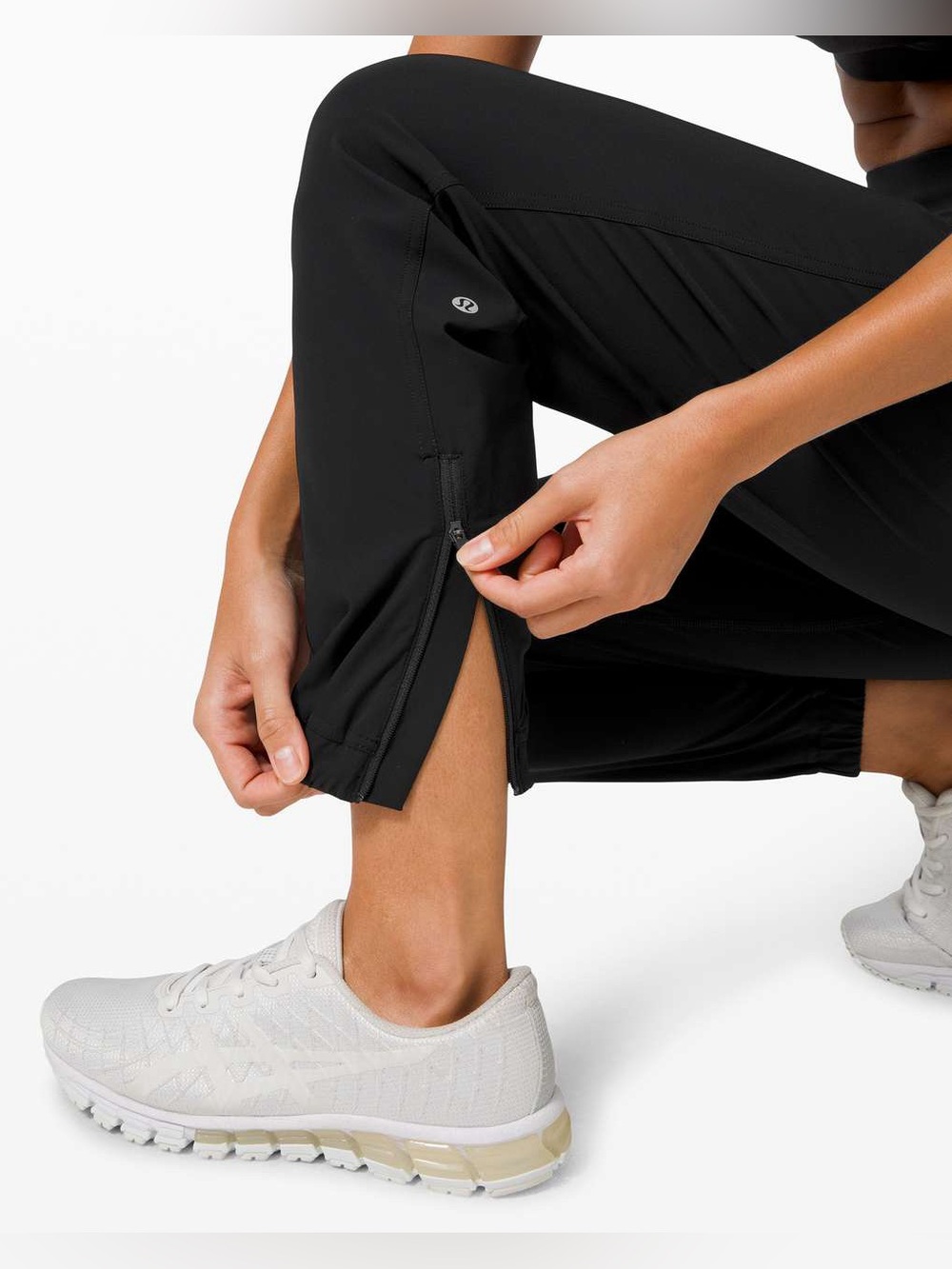 EXC! Lululemon Sz. 14 Adapted State Jogger Black High Rise Run Gym Pant W5CVMS